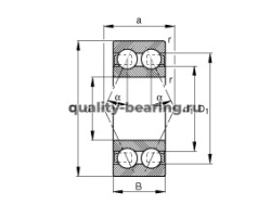 Подшипник 3201-B-TVH ISO Подшипник 3201-B-TVH ISO