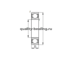 Подшипник W6305-2RS ISO купить по выгодной цене с доставкой
