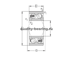Подшипник 3200-B-TV ISO Подшипник 3200-B-TV ISO