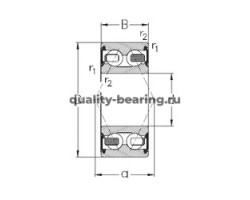 Подшипник 3201-B-2RSR-TV ISO Подшипник 3201-B-2RSR-TV ISO