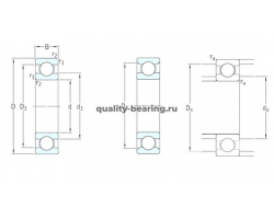 Подшипник W 604 ISO Подшипник W 604 ISO купить по выгодной цене с доставкой