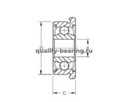 Подшипник F604-2RS ISO Подшипник F604-2RS ISO купить по выгодной цене с доставкой
