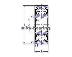 Подшипник 62214-2RS1 ISO Подшипник 62214-2RS1 ISO