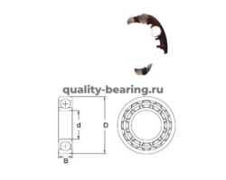 Подшипник P6205-SB ISO