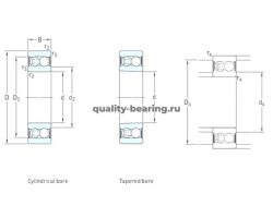 Подшипник 2212 E-2RS1KTN9 ISO