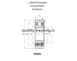 Подшипник 42212AE ГОСТ