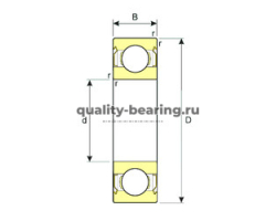 Подшипник SS 6205-2RS ISO купить по выгодной цене с доставкой