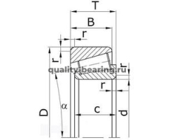 Подшипник 6-2007110 А ГОСТ Подшипник 6-2007110 А ГОСТ