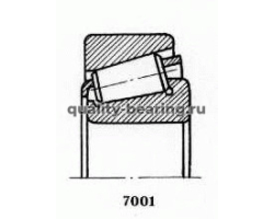 Подшипник 6-2007116 ГОСТ Подшипник 6-2007116 ГОСТ