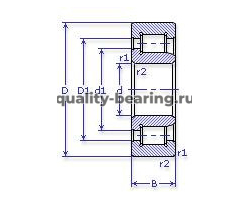Подшипник 8-42211 КМ ГОСТ Подшипник 8-42211 КМ ГОСТ