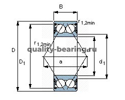 Подшипник 3305 A-2ZTN9/MT33 ISO Подшипник 3305 A-2ZTN9/MT33 ISO купить по выгодной цене с доставкой